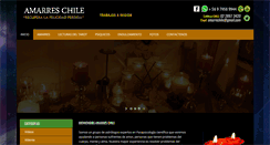 Desktop Screenshot of amarreschile.com